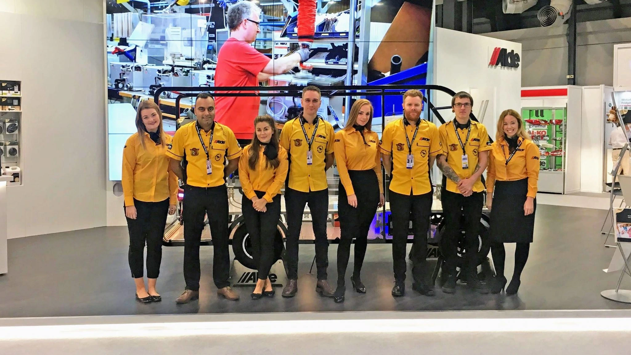 Exhibition staffing <br> services